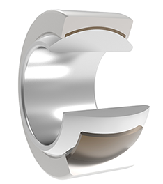 GEFZ...C Radial Spherical Plain Bearings Hard Chromium Plated High Load Plain Bearings