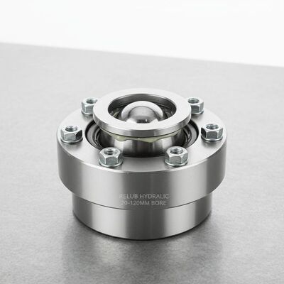 Relubricated Socket Screws Industrial Hydraulic Rod End 20 120mm Bore Size Spherical Bearing