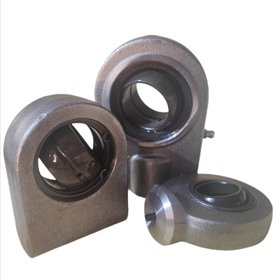 Heavy Load Welded Self Lubricating Cylinder Rod End Bearings 17 80mm Bore Size