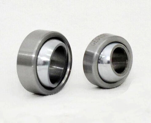Precision Radial Spherical Plain Bearing 4mm - 30mm With PTFE Composite Material Carbon Steel Outer Ring