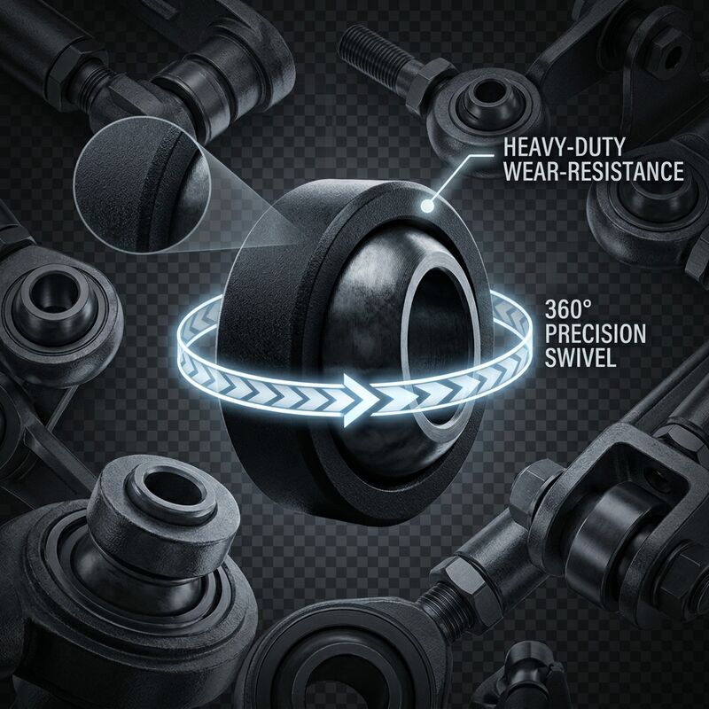 GE4E Maintenance Free Spherical Plain Bearings , PTFE Spherical Plain Bearing OEM Customized Services