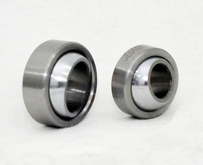 Precision Radial Spherical Plain Bearing 4mm - 30mm With PTFE Composite Material Carbon Steel Outer Ring
